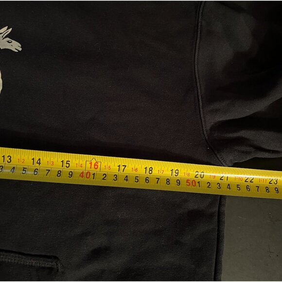 Nike SB Black Paul Llama Skate Board Pullover Hoodie Mens S Y2K DH3014-010 - Picture 6 of 6